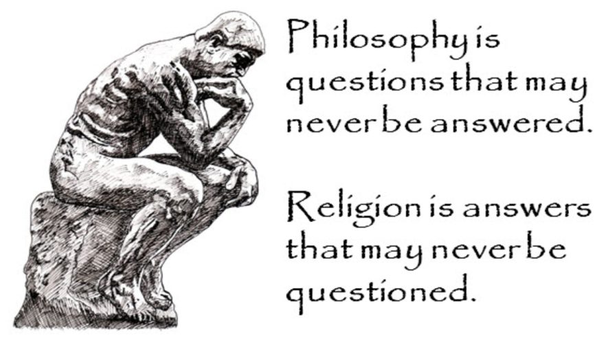 Difference between Philosophy and Religion