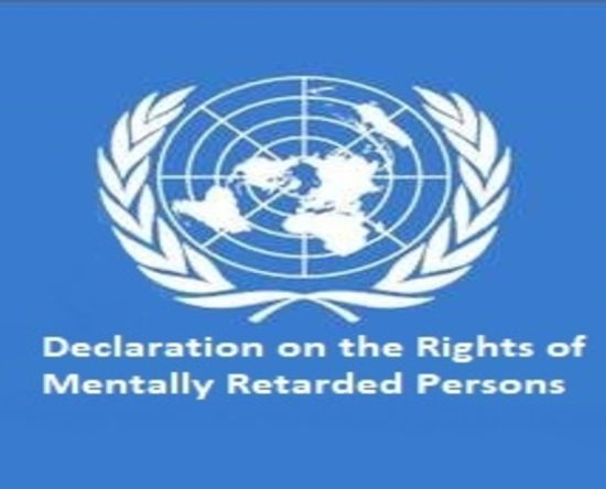 Rights of Mentally Retarded Persons